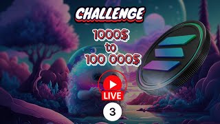 Retour à la case départ CHALLENGE ROAD TO 100K Live 3 [upl. by Regor]