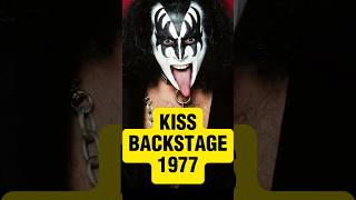 Awesome KISS Footage backstage in 1977 Love Gun Tour w interview kissband genesimmons hardrock [upl. by Leary202]