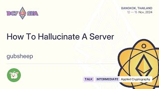 How To Hallucinate A Server [upl. by Itsrik]