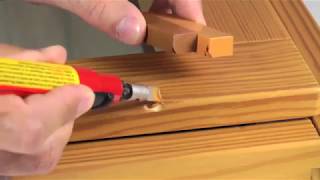 Need to know how to fix damaged Timber Furniture WATCH OUR STEP BY STEP VIDEO GUIDE [upl. by Ayikahs35]