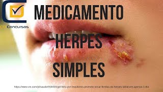 Medicamento de escolha para o Herpes Simples [upl. by Kra]