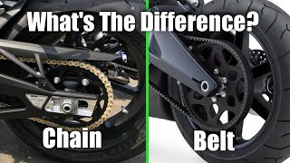 Chain Drive Vs Belt Drive  Which is Best ⚙️ Why Belt Use in Electric Scooter [upl. by Gnahk]