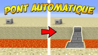 UN PONT QUI SE CONSTRUIT TOUT SEUL  LABOCRAFT 40 TUTORIEL REDSTONE [upl. by Caitrin]