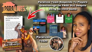 🚨Paralives Team Responds to Controversy after FREE DLC announcement More details revealed amp MORE [upl. by Ayalat]