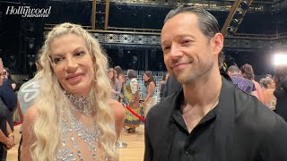 Tori Spelling on DWTS Elimination amp Why Now Was the Right Time to Join the Show quotThis Was My Yearquot [upl. by Onateag]