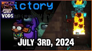 Among UsMinecraft  VOD from July 3rd 2024 [upl. by Bennion]