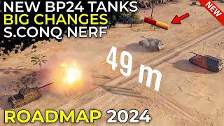 S Conq NERF New Battle Pass Tanks Crew Changes Maps and More  World of Tanks in 2024 [upl. by Benoit]