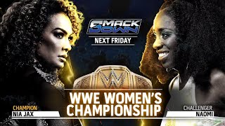 Nia Jax vs Naomi 22 SmackDown Nov 15 2024 [upl. by Uttasta]