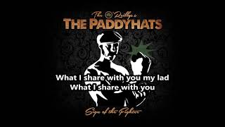 The OReillys and the Paddyhats  Barrels of Whiskey  Lyrics [upl. by Eibbed]