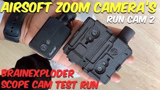 Airsoft Quickie Zoom Cam Test  BrainExploder Dual Runcam 2 PEQ The Airsoft Life 67 [upl. by Elegna]