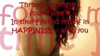 Alexis Jordan Happiness Wlyrics [upl. by Broder]