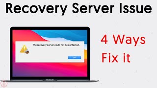 How to fix quotThe recovery server could not be contacted” error on macOS [upl. by Rinaldo]