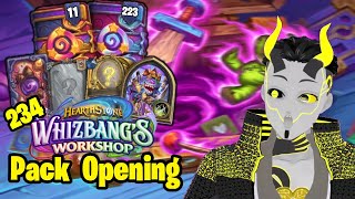 A LEGENDARY Pack Opening to Remember Whizbangs Workshop Pack Opening Hearthstone [upl. by Neeruam]