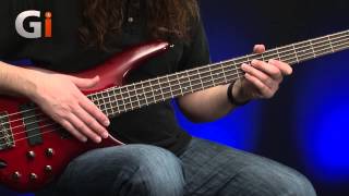 Ibanez SR375 BBS Bass Review  Guitar Interactive Magazine [upl. by Acenahs]