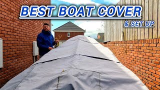 Honwave T40 BOAT COVER  100 Waterproof ☔🌧 for Inflatable boats [upl. by Arv]