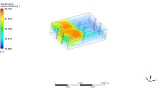 CFD Analysis of a HVAC Chiller Plant Room  2 [upl. by Machute]