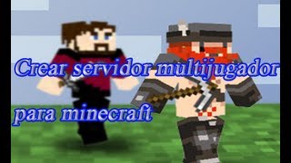 Como crear un servidor multijugador en Minecraft 125 PC Hamachi [upl. by Theone]