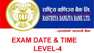 Rastiya Banijya Bank Exan Date amp Time 2080 [upl. by Wolfgram]