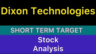 DIXON TECHNOLOGIES STOCK TARGET ANALYSIS 🔵 DIXON TECHNOLOGIES STOCK NEWS BIG UPDATE STOCK 201124 [upl. by Yetta]