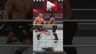 Double F5 🔥 wwe2k24 wwe brocklesnar [upl. by Eiba]