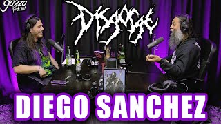 Diego Sanchez  DISGORGE Brutal Death Metal Blast Beats Guitar Rigs amp Poetry  Garza Podcast 75 [upl. by Adnahsor529]