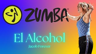 El Alcohol  Chamuel feat Jacob Forever  REGGAETON  Zumba® Fitness Choreo by Ronja Pöhls [upl. by Pandich]