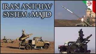 IRAN new Air Defense  Majid  Interesting killer of UAVs [upl. by Nosille]