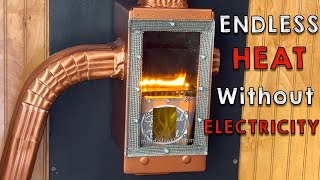 ENDLESS Heat for Your Home WITHOUT Electricity [upl. by Crawley995]