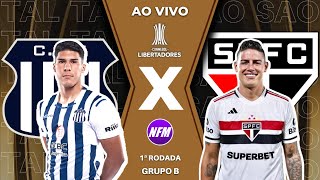 TALLERES 2x1 SÃO PAULO  LIBERTADORES  AO VIVO COM IMAGENS DO ESTÚDIO [upl. by Nirihs]