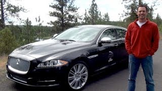 2012 Jaguar XJL Portfolio Drive and Review [upl. by Euqina]