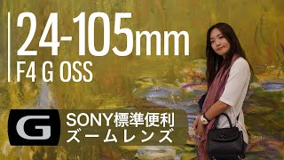 【FE 24105mm f4 G OSS】ぶっちぎり優秀ソニー標準レンズ SEL24105G  手持ちの映像制作に  lens review with subtitle [upl. by Sharl]