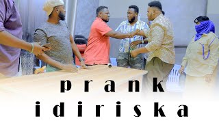 PRANK IDIRISKA II TAABO AYAAN U KEENAY ASKAR XIRTA😭 [upl. by Aroon483]