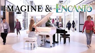 Encanto and Imagine played on a public piano [upl. by Osher]