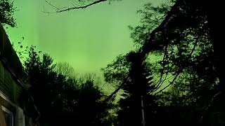 northernlights in Gladwin Michigan May 11 2024 [upl. by Jopa]