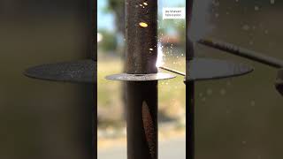 pipe welding tricks on straight vertical joints trendingshorts shorts welding tricks welding [upl. by Nej]