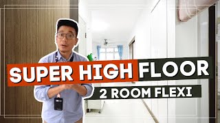 SUPER HIGH FLOOR 2 ROOM FLEXI  Bt Batok West Ave 6 [upl. by Ilenna]