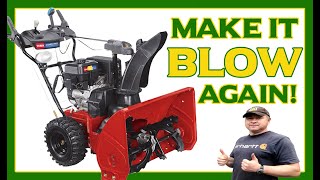 Snowblower Auger Belt Replacement  Toro Power Max OXE 826 Step By Step Video With Donyboy73 [upl. by Rafter]