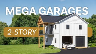 2 Story Mega Garage from Stoltzfus Structures [upl. by Enyahc]