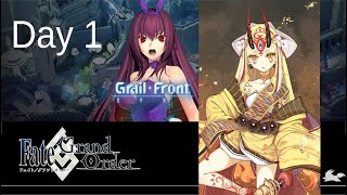 FGO Grail Front The Shadow Front I Ibaraki Solo [upl. by Atirahc]