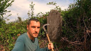 MENOS MAL QUE NO FUI SÓLO A EXPLORAR ESTE CEMENTERIO ABANDONADO Exploraciones Urbanas  Urbex [upl. by Landsman555]