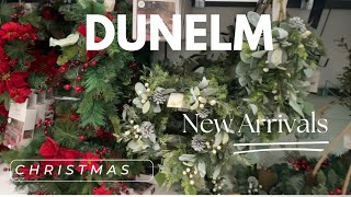 DUNELM NEW ARRIVALS CHRISTMAS DECORATIONS 2024 [upl. by Oileve]