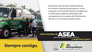 Visita de ASEA a Gas Metropolitano [upl. by Uund]