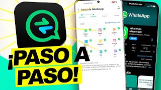 ASÍ PUEDES PASAR tu WhatsApp de ANDROID a iPHONE sin PC [upl. by Barna]