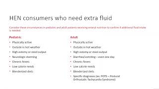 Fueling your engine with enteral nutrition Making wise choices around hydration and feeding [upl. by Evanthe]