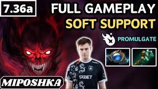 736a  Miposhka SHADOW DEMON Soft Support Gameplay  Dota 2 Full Match Gameplay [upl. by Anehs]