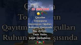 Allah sehid qardawlarimnan razi olsun Valdeyinlerine sebir dileyirem sorts sehidim şehid sorts [upl. by Eiramyelhsa]