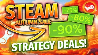 STEAM AUTUMN SALE 2023  15 Brilliant Strategy Game Deals [upl. by Brendon]