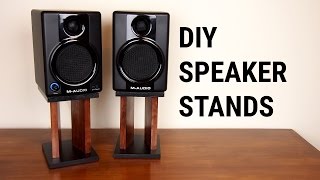 DIY Speaker Stands [upl. by Aened]