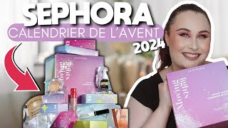 CALENDRIER DE LAVENT SEPHORA COLLECTION 2024  ON OUVRE TOUT [upl. by Ferdie]