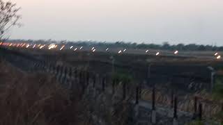 Smoothish Trujet Takeoff From Nanded [upl. by Llerrehc]